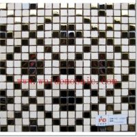 Sell  304 stainless steel mix stone mosaic -