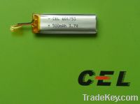 Sell polymer rechargeable lithium battery