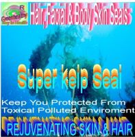 SUPER KELP SEAL HAIR SKIN TRAFFIC POLLUTANTS POISSIONING PREVENTION
