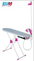 Multi-function fabric iron with iron board EUM-658(Pink)