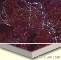 Composite Marble Rosso Lepanto Tile