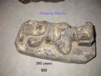 Sell antique stone sleeping beauty