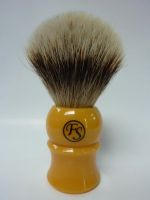 Frank Shaving BUTTERSCOTCH handle shaving brush FR18