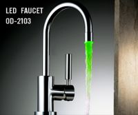 Sell LED Brass Faucet(OD-2103)