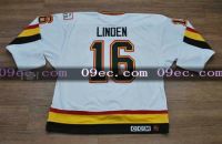 Sell #16 Linden Vancouver Canucks Whtie CCM NHL Jersey