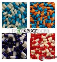 Emtpy Pill Capsules Halal / 99.7% Filling Rate/ Size 0, 1, 2, 3, 4# in various Colors