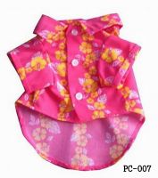 Sell fashion pet cloth for spring/fall