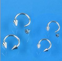 Sell Body Jewerly Circullar Barbell With Spikes (CBRS)