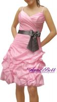 6185 Nylon Taffeta Lovely Evening Dress (Gown)