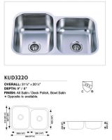 Sell Stainless Steel Undermount Sink KUD3220