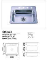 Sell Stainless Steel Topmount Single Sink KTS2522