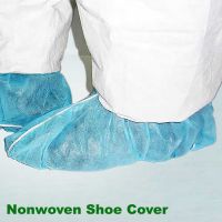 Non woven Shoe cover with elastic rubber around all parts