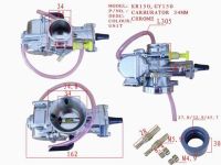 CARBURATOR CHROME 34MM, KR150, GY150