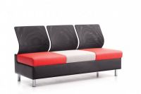 Sell modern office sofa, unique modern mesh-back leather sofa, #X-33