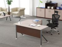 modern L type office table furniture, #JO-6004