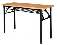 foldable training table with book tray, #NT-35B
