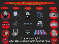 Sell all kinds of LED Lights: LED Moving Head, LED Par etc