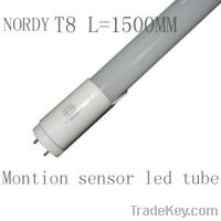 Intelligent Sensor Led tube 22W 1500mm induction motion Microwave tube