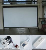 Sell electric motorized projector screen