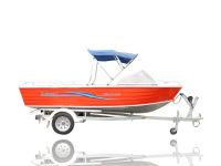 Painted Aluminium Boat with Windscreen AB-400WA