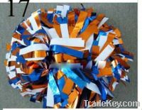 Sell professional  cheerleader dual-head pom pom custom color