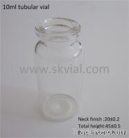 Sell 10ml tubular glass vial for injection type I