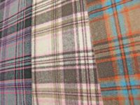 Sell Tartan Fabric, Woolen Tweed Fabric