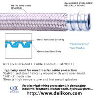 Flexible metallic conduits
