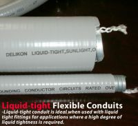 machine grey liquidtight flexible steel conduits