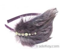 Sell hair band with feather