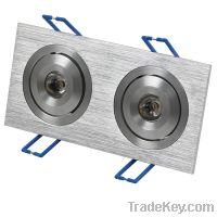 Sell LED downlight with 2 lightsources CE ROHS