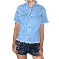 Sell ladies' short jeans shirt