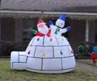 Sell Inflatable Santa Claus & Snowman Movable