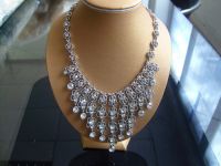 Sell Fashion Crystal Necklace-1