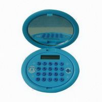 Sell calculator with a mirror