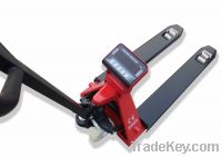 Warehouse hand pallet jack truck weight scale with indicator 1t 2200lb