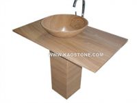 Sell polished marble sinks basin at reasonable price