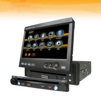 One Din 7 in dash all in one Car DVD Player With TV/AM/FM/Bluetooth/U