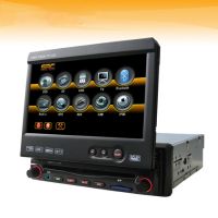 One Din 7in dash Motorized all in one Car DVD Player With TV/AM/FM/B