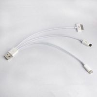 3 in 1 PVC jacket USB cable