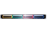 Sell Cat5e Patch Panel with color Identification AQ-AP5E-UTPC-24P