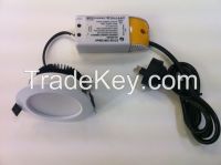 LED downlight kits and LED lamps