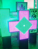 Led Pharmacy Cross for Outdoor Display with CE