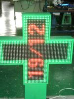 Sell LED Pharmacy cross 80x80cm Bi-color for Outdoor with CE