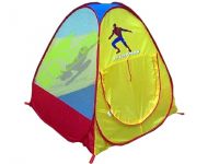 Sell flat steel wire foldable disney kid play tent