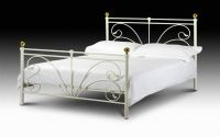 Sell steel bed/double bed, metal double bed B030A