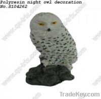 Sell Polyresin night owl decoration