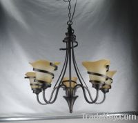 CH10115-5LORB-Flower Shaped Chandelier with 5Bulbs