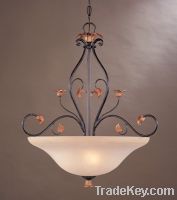 PLSI06-1A-Simple Iron Pendant Lamp / Flower Chandeliers