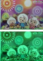 Sell Glow in dark cartoon sticker